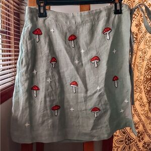 Sister Nettle wrap skirt
